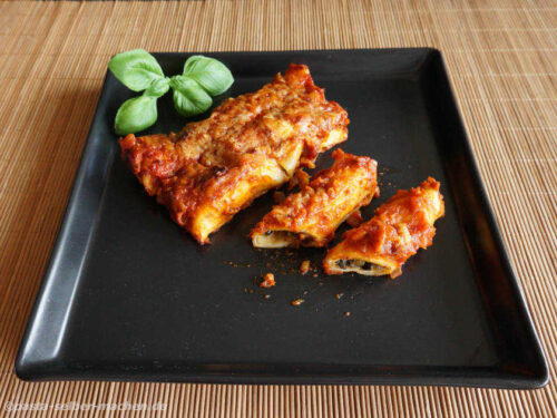 Cannelloni mit Auberginen