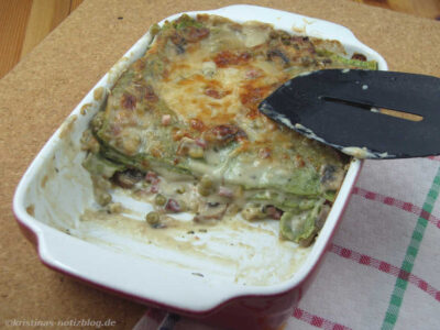 Grüne Lasagne