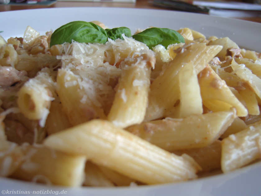 Pasta mit Fenchel und Thunfisch