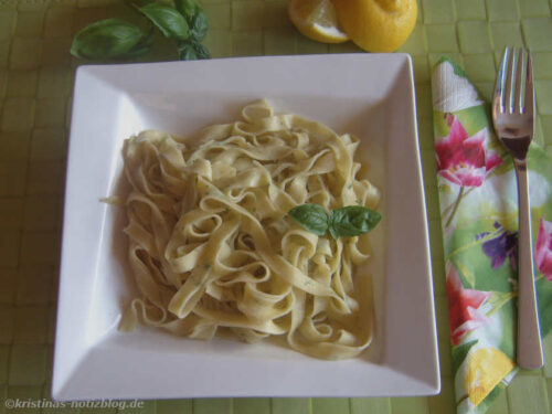 Pasta al limone - Zitronenpasta