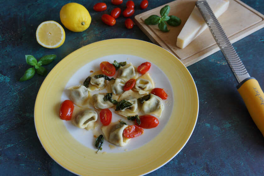 Tortellini mit Pilzfüllung